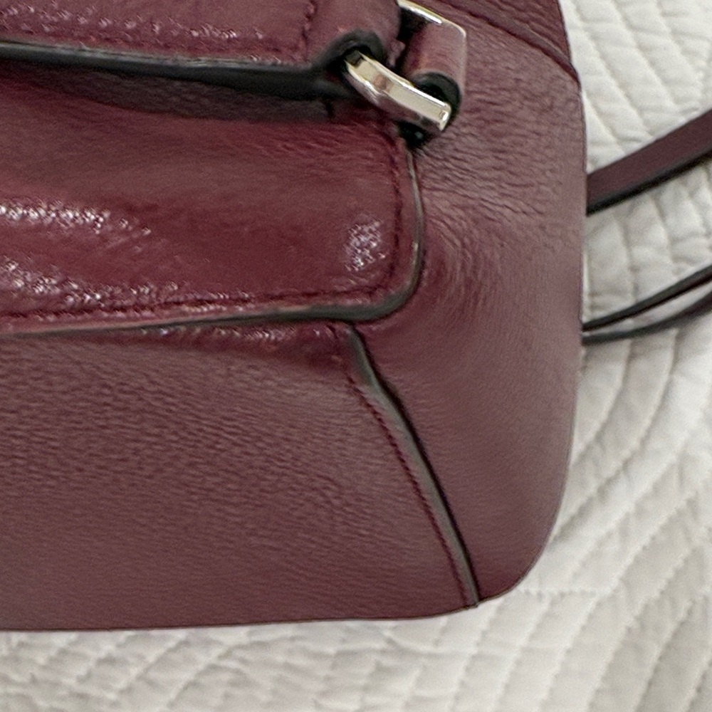 Kate Spade Jackson Burgundy Leather Backpack - Picture 12 of 16